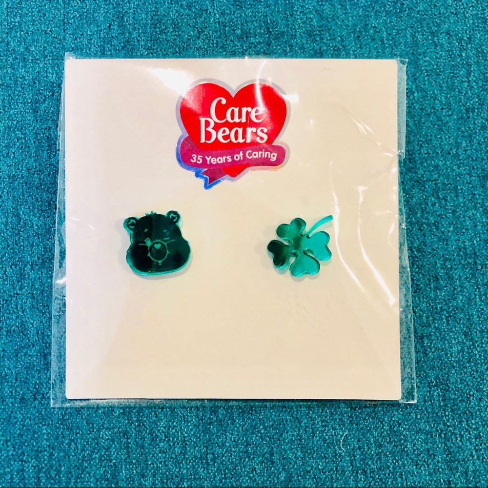 Care Bears 35th Anny St. Patty’s Earrings! NWT